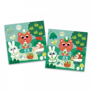 Coffret créatif pour enfant feutrine et feutre magique les couleurs Janod