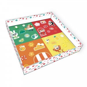 Coffret créatif pour enfant feutrine et feutre magique les couleurs Janod