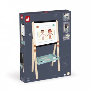 Tableau de la maîtresse en bois double face pour enfant Janod
