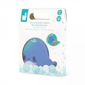 Livre de bain baleine Janod