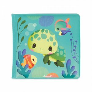 Livre de bain magique la vie des tortues Janod