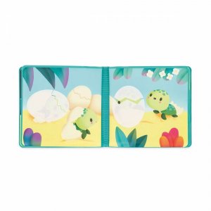 Livre de bain magique la vie des tortues Janod