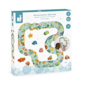 Jouet de bain parcours puzzle à assembler Janod