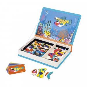 Jeu magnéti'book poissons tropicaux Janod