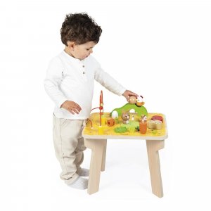 Table d'activités en bois ferme Janod