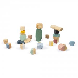 Pierre en bois à empiler sweet cocoon Janod