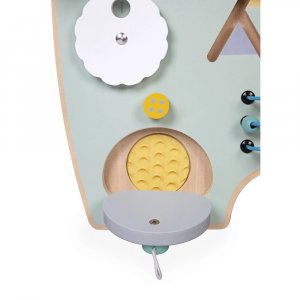 Panneau d'activités en bois busy board ourson pure Janod