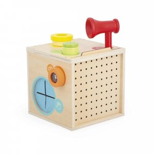 Cube d'activités boîte sensorielle pour enfant Janod