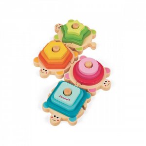 Jouet empilable tortues i wood Janod