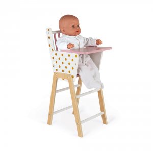 Chaise haute poupée candy chic Janod