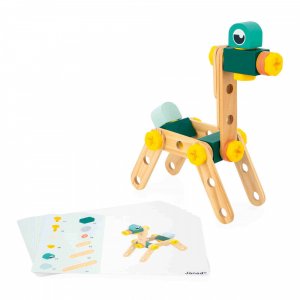 Jeu de construction pour enfant baril brico'kids 100 pièces Janod