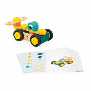 Jeu de construction pour enfant baril brico'kids 100 pièces Janod