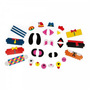 Jeu magnétique pour enfant créer ton personnage Janod