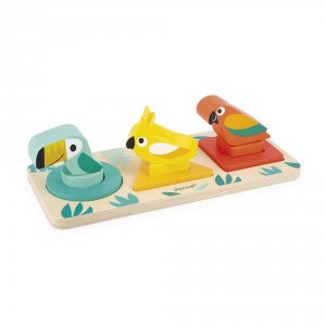 Jeu mes premières formes tropik Janod