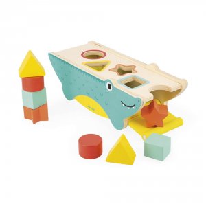 Jeu de forme croco tropik Janod