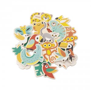 Magnets tropicaux - 24 pièces Janod
