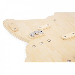 Panneau d'activités en bois busy board crocodile tropik Janod