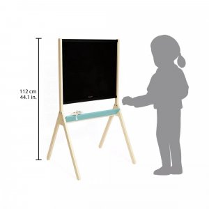 Tableau classique double face noir magnétique Janod