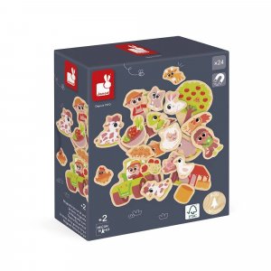 Lot de 24 magnets ferme Janod