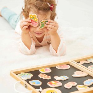 Lot de 24 magnets jardin Janod