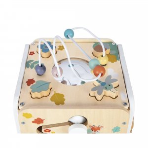 Maxi cube d'activités en bois pour enfant pure Janod