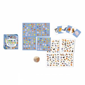 Jeu d'observation mon premier cherche et trouve - animaux Janod