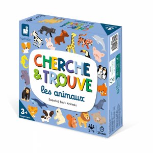 Jeu d'observation mon premier cherche et trouve - animaux Janod