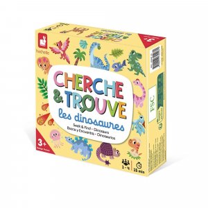 Jeu d'observation mon premier cherche et trouve - dinosaures Janod
