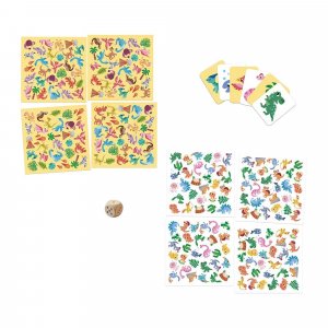 Jeu d'observation mon premier cherche et trouve - dinosaures Janod