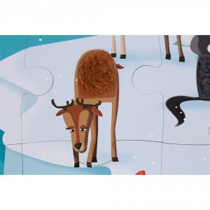 Puzzle enfant tactile la banquise 20 pièces Janod