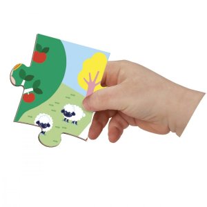 Puzzle de voyage enfant 24 pcs magnéti'puzzle ferme Janod