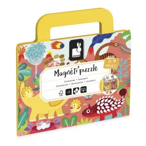 Puzzle de voyage enfant 24 pcs magnéti'puzzle dinosaures Janod
