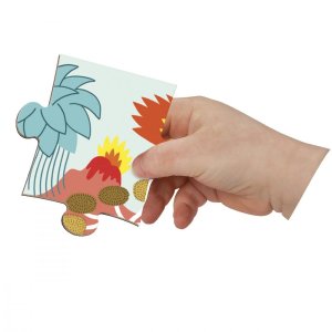 Puzzle de voyage enfant 24 pcs magnéti'puzzle dinosaures Janod