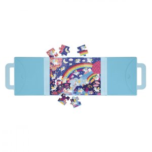 Puzzle de voyage enfant 24 pcs magnéti'puzzle licornes Janod