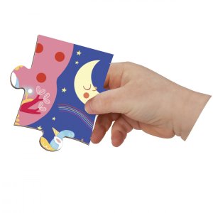 Puzzle de voyage enfant 24 pcs magnéti'puzzle licornes Janod