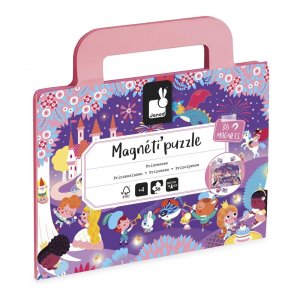 Puzzle de voyage enfant 36 pcs magnéti'puzzle princesses Janod