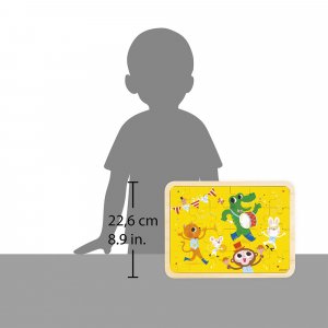 Puzzle en bois 24 pièces Janod