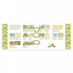 Livre d'activités pour enfant busy book ferme Janod