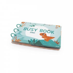 Livre d'activités pour enfant busy book dinosaures Janod