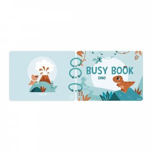 Livre d'activités pour enfant busy book dinosaures Janod