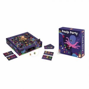 Jeu de société pour enfant poulp party Janod