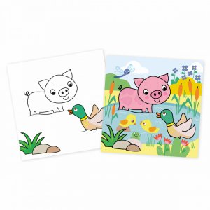 Coffret créatif multi activités pour enfant 3 ans Janod