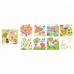 Coffret créatif multi activités pour enfant 3 ans Janod