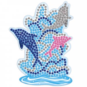 Kit créatif mosaïques dauphins et sirènes Janod