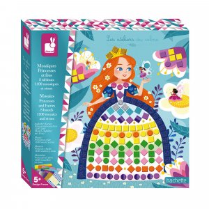Coffret créatif mosaïques princesses et fées Janod