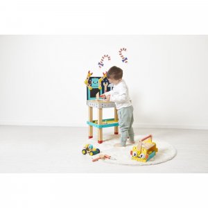 Établi enfant géant magnétique robot brico kids Janod