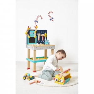 Établi enfant géant magnétique robot brico kids Janod