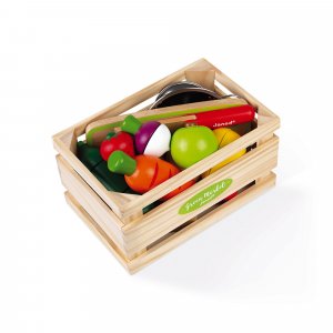 Set xxl de fruits & légumes à découper Janod