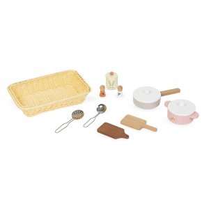 Cuisine en bois pour enfant mamie soleil Janod