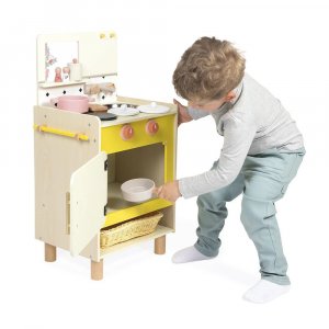 Cuisine en bois pour enfant mamie soleil Janod